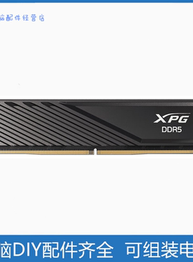 威刚(ADATA) XPG威龙D300 DDR5台式机马甲内存游戏 32G 6000 黑色