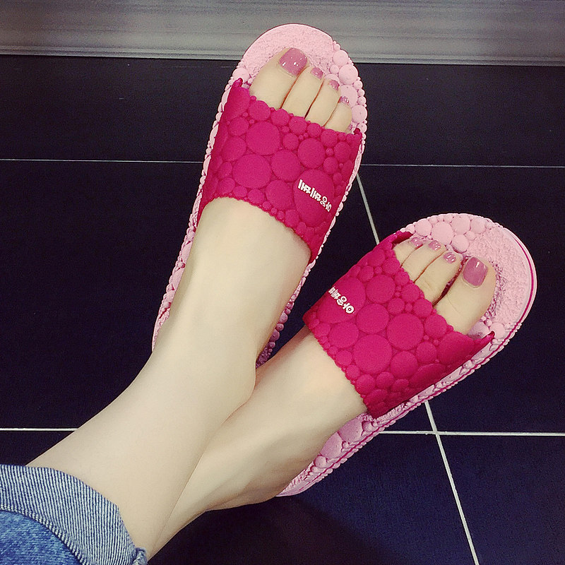 韩版夏天凉拖鞋女情侣防滑托鞋居家居室内软底塑料洗澡浴室拖鞋男在类目 女鞋, 拖鞋, 一字拖中 - 来自Buy2taobao.com提供专业的淘宝代购服务