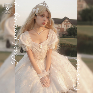 卡纳卡【珍珠礼赞SP】原创正品Lolita优雅连衣裙完售展示