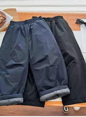 【一条过冬】男童防风棉裤抗寒保暖冬季儿童户外加厚夹棉裤子外穿