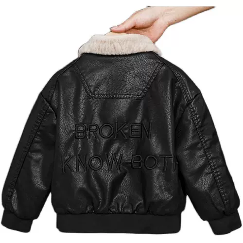 Пуховик для мальчиков, детская утепленная демисезонная куртка, увеличенная толщина, в западном стиле, детская одежда