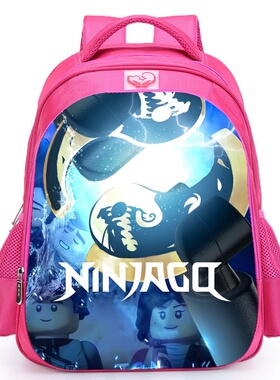 新款书包-乐高LEGO Ninjago Season5双肩书包卡通印花图案