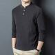 立领双面德绒打底衫 今泽男装 上衣潮 长袖 T恤男士 卫衣蒂尚冬季 新款