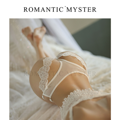 半包臀丁字裤性感镂空蕾丝