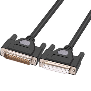 DB25延长线 25针并口打印机线 数据线 25针连接线 公对公1.5米3米