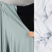 柔软DIY布料 针织涤氨汗布里布内衬瑜伽 氨纶牛奶丝面料 有弹力