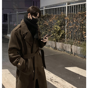 1014-FY608-P138-高品质得物直播秋冬款中长款毛呢大衣外套男，男装毛呢大衣，星座1014
