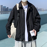 现货春季新款双拉链夹克外套1014-JK6208-p88限控118，男装夹克，星座1014