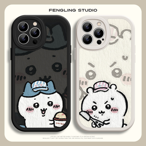 chiikawa吉伊卡哇iPhone17promax苹果16小米15华为P60新款14适用荣耀vivoX200小八红米K80软一加13情侣手机壳