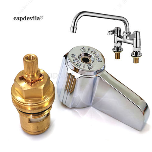 22齿铜商用厨房龙头芯天仕龙头用