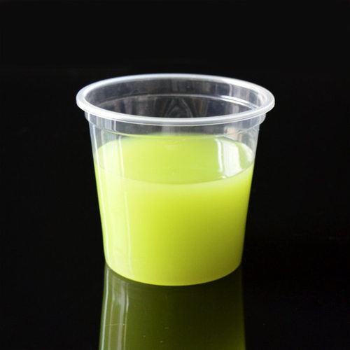 一次性塑料透明口径奶茶杯