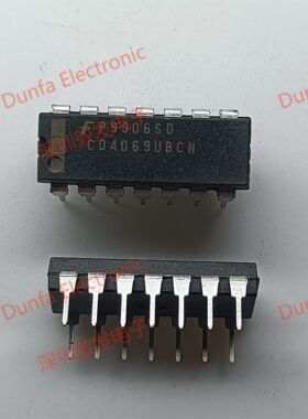 CD4069UBCN DIP直插封装 全新原装 现货IC 芯片集成库存 可以直拍