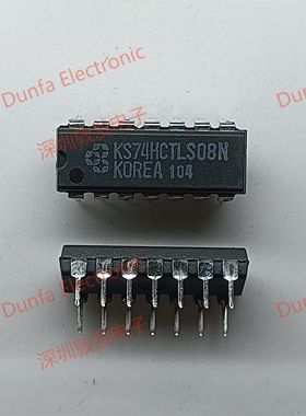 KS74HCTLS08N DIP直插封装 全新原装 现货IC 芯片集成库存 可以拍