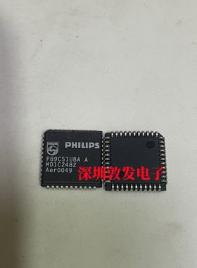 P89C51UBAA 全新原装 现货 芯片集成库存 可以直拍 PLCC封装
