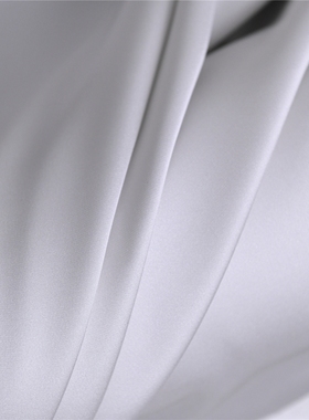 柔光坠露 极其丝滑哑光丝绸双乔缎22姆100丝136宽 常规品牌设计师