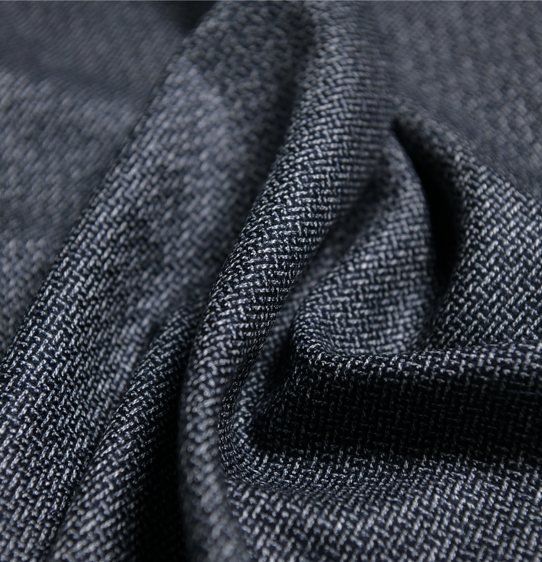 篱笆篇章 超细支编织精纺纯羊毛335克100羊毛150宽 设计师布料