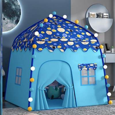 Childrens tent indoor small house Baby castle dollhouse帐篷