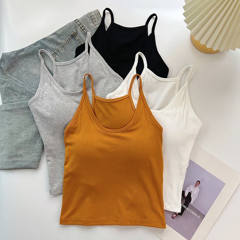 早秋新款女时尚工字形吊带内搭