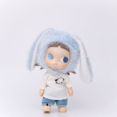 嘎子姐1/8zsiga手作娃衣兔兔头套可爱卡通bjd帽子8分zsiga衣服