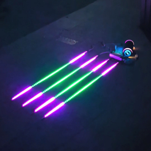 电竞桌面拾音背景灯音响律动音乐节奏氛围灯酒吧KTV声控跑马灯带