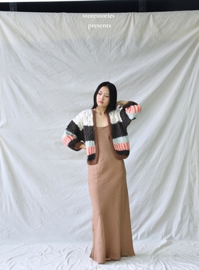 【特享7折】柏林 maiami  Stuctures 马海毛 针织 上衣 外套 女