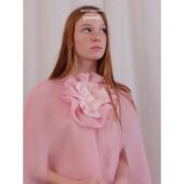 预 蚕丝欧根纱 伦敦naya Ayleen Rose rea Dress 连衣裙设计感