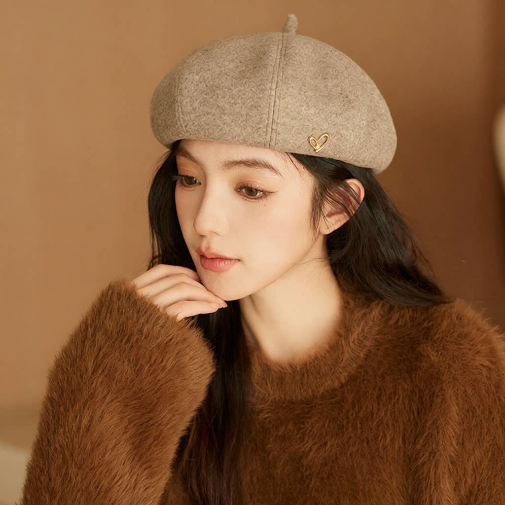 艾凝雪简约春秋新款帽子女帽子
