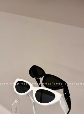 限时下架！美式甜心 ！01/29 新品 26ss 猫眼字母太阳眼镜 墨镜