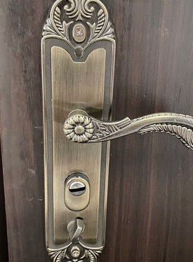防盗门万嘉锁具锌合金