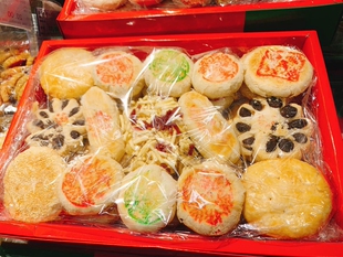 北京力发源牛街清真糕点木糖醇礼盒混装点心匣子老式点心盒无糖