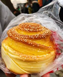 老北京宫门口馒头铺烤牛奶大花卷面食即食北京可闪送顺丰全国