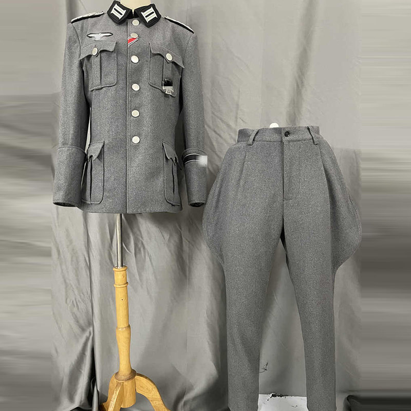 德军影视服装低仿国防军出租 cos套装表演服影视抗战服装租赁