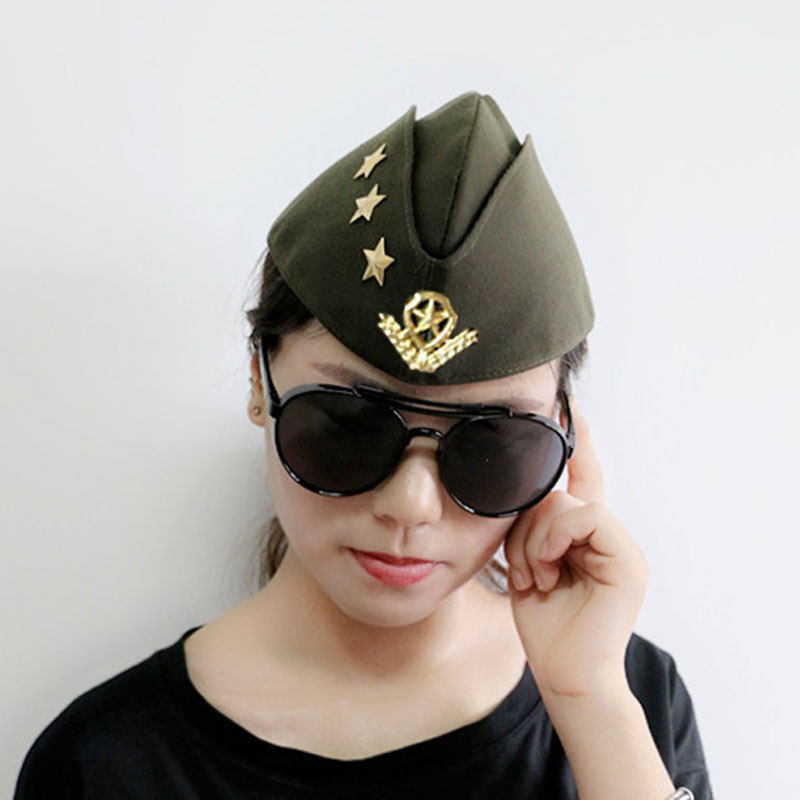 sailor Hat Russia Ship Cap square dance show Side cap gules grid Beretin the Accessories/Leather belt/Hat/Muffler , Hat  category - from Buy2taobao.com to provide professional Taobao agent buy service
