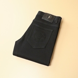 2025秋冬新款高品质修身弹力刺绣男士小直筒牛仔裤57201P135，男装牛仔裤，钱塘6018（原3088）