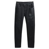 2025秋冬新款高品质修身弹力刺绣男士小直筒牛仔裤25789P130，男装牛仔裤，钱塘6018（原3088）