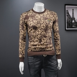 新款2024秋冬高档潮流休闲老虎刺绣男士长袖卫衣9029P100，男装卫衣，钱塘6018（原3088）