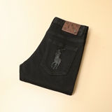 2025秋冬新款高品质修身弹力印花刺绣男士小直筒牛仔裤25569P130，男装牛仔裤，钱塘6018（原3088）