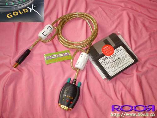 RooR 美国 USA 高端高端 USB转RS232 USB 转 com 金线