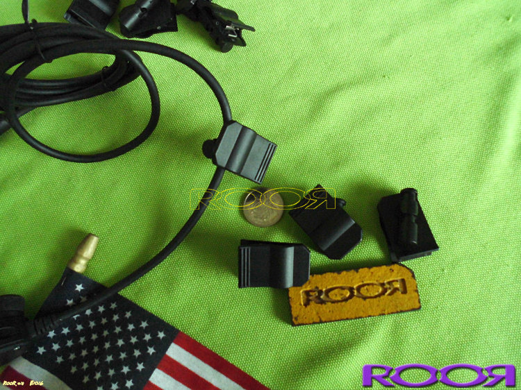 RooR 纯正 原装 美国 博-士 BO.-SE A20等飞行 航空 耳机 线夹