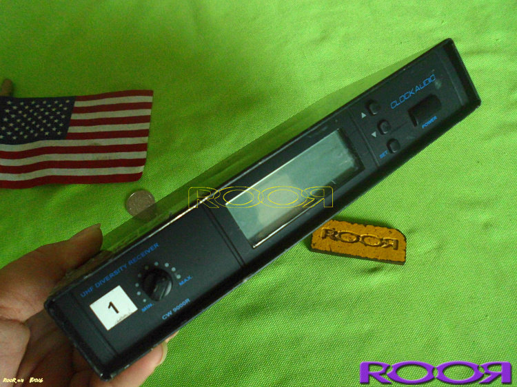 RooR 科洛 ClockAudio CW-9000R UHF无线麦克风接收器 692~716MHZ