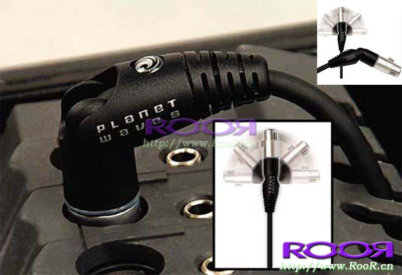 ※ RooR ※ 美国 原装 PLANET-WAVES RCA-XLR RCA转 卡农头