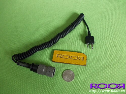 RooR 美国 军规USA U329 六针插头线 PRC 148-152接头