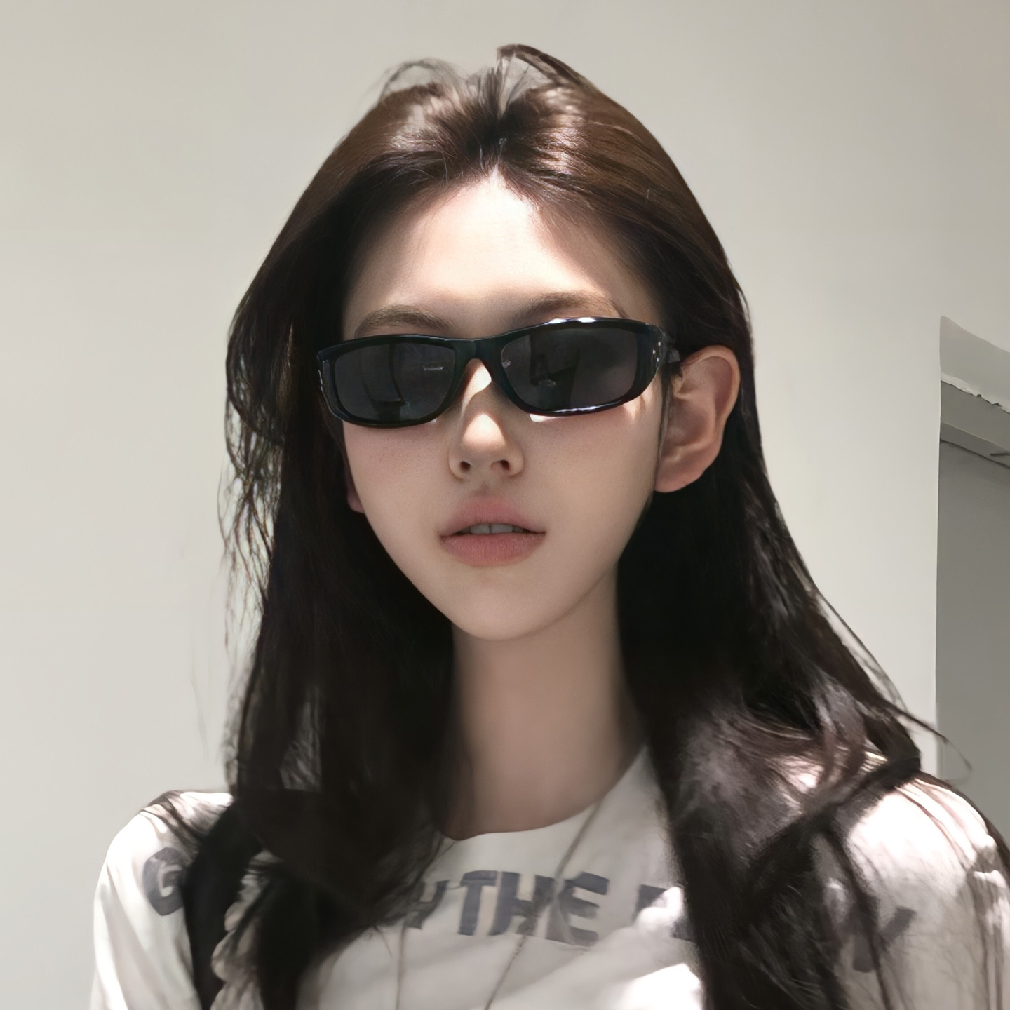 欧美飞行员护目墨镜女高级感小脸Y2K骑行防晒紫外线凹造型太阳镜