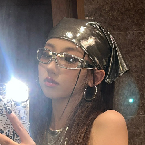 街拍凹造型蹦迪太阳镜个性