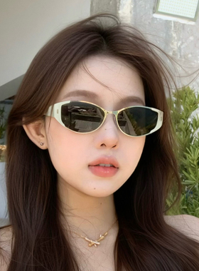 夏季遮阳显脸小小框时尚百搭高级感太阳镜小红书网红女潮遮阳墨镜