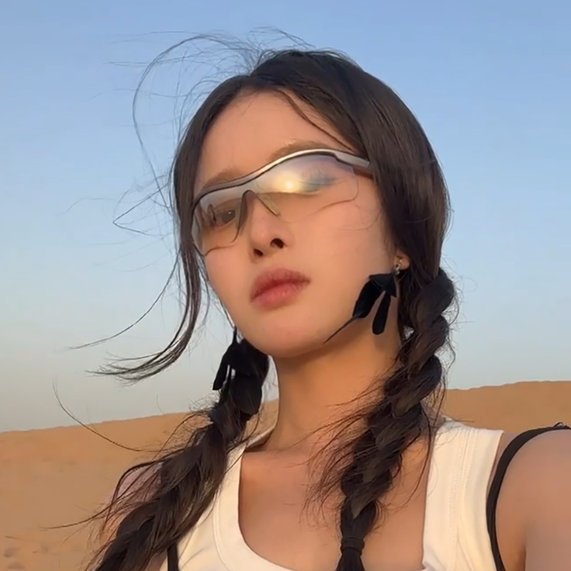 户外夜骑登山运动太阳镜遮阳欧美