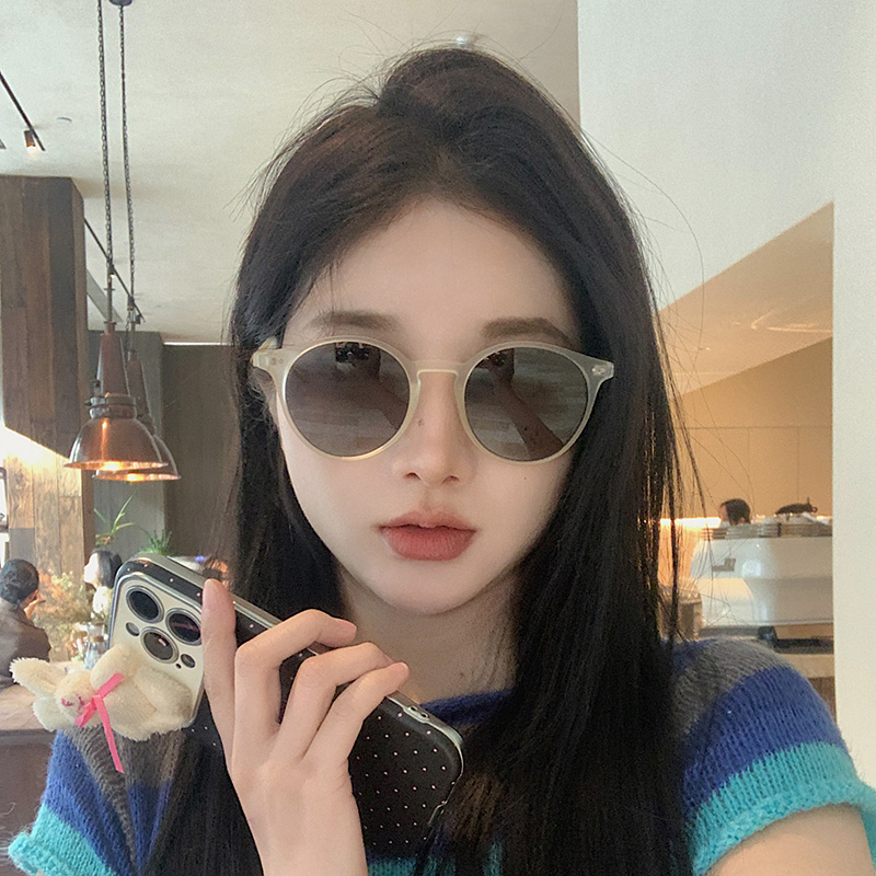 韩版女ins气质方圆脸显瘦太阳镜