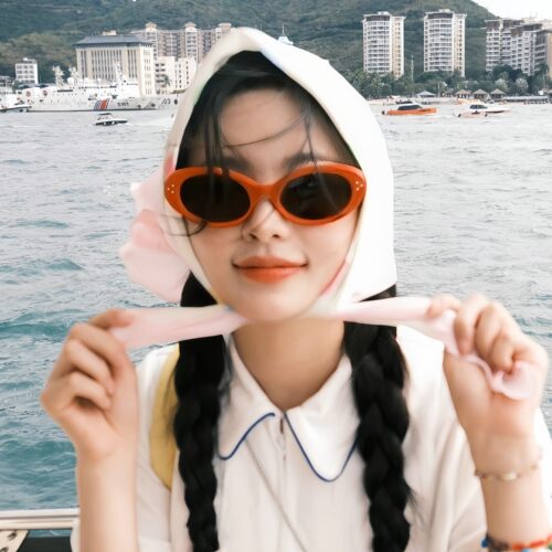 女夏季防晒遮阳椭圆太阳镜高级感