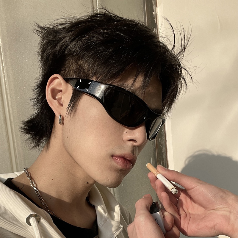 gm个性欧美太阳镜Y2K辣妹墨镜
