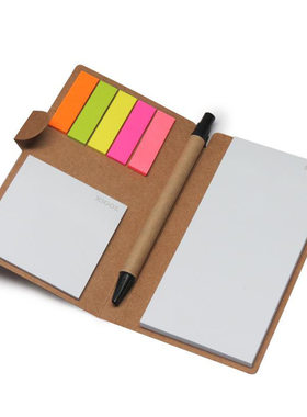 便签本定制印logo彩色组合本子便利贴订做可撕带笔便签纸展会礼品
